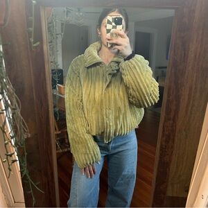 BDG Isla Funnel Neck Corduroy